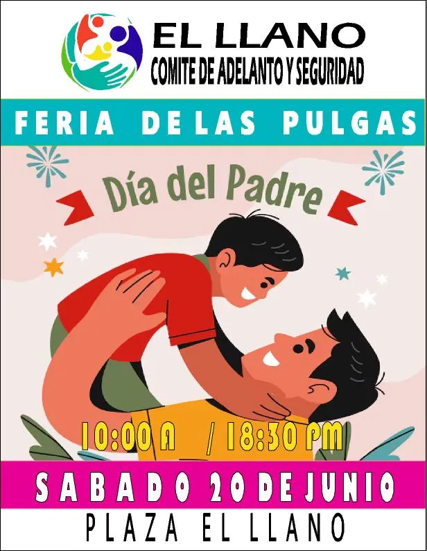 Feria Pulgas 20 de Junio " Dia del Padre"